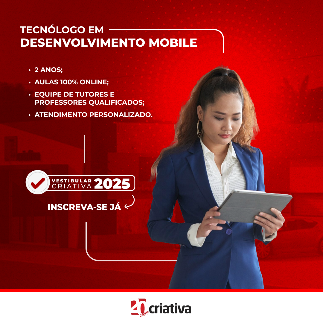 Imagem do curso Desenvolvimento Mobile